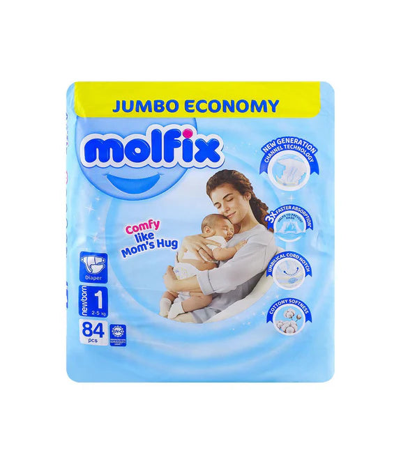 (MOLFIX) PAMPER NEWBORN(1) 84PC JUMBO