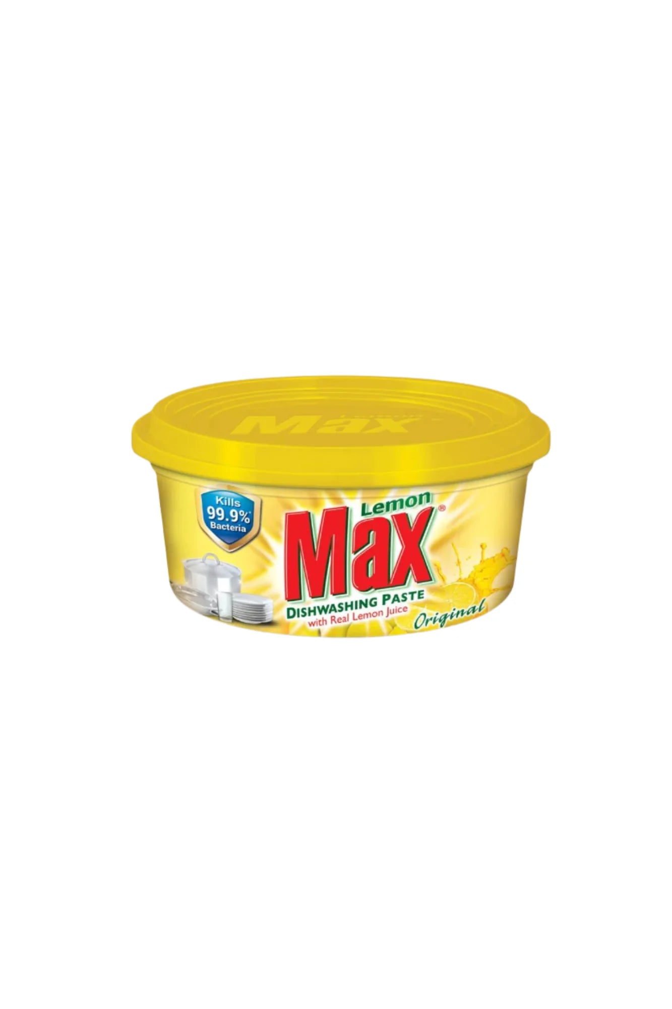 MAX YELLOW LEMON DISHWASH PASTE 20% EXTRA 480GM