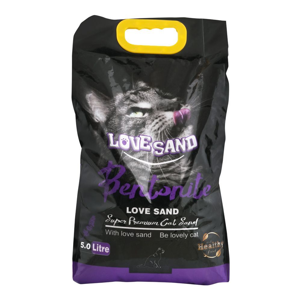 LOVE SAND BENTONITE CAT LAVENDER 5LTR