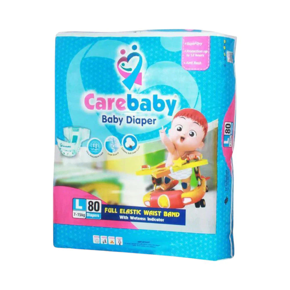 ( CARE BABY ) PAMPER JUMBO PACK LARGE 80PC