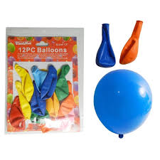 PARTY BALOON 12PC PACK