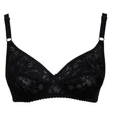 BE-BELLE MARVEL ROSETTE B CUP SIZE 36 BLACK