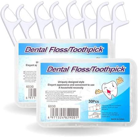 DENTAL FLOSS /TOOTH PICK 30PC