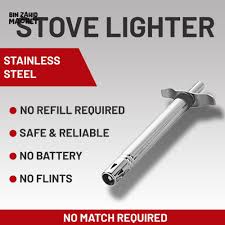 STEEL STOVE LIGHTER INJECT TYPE