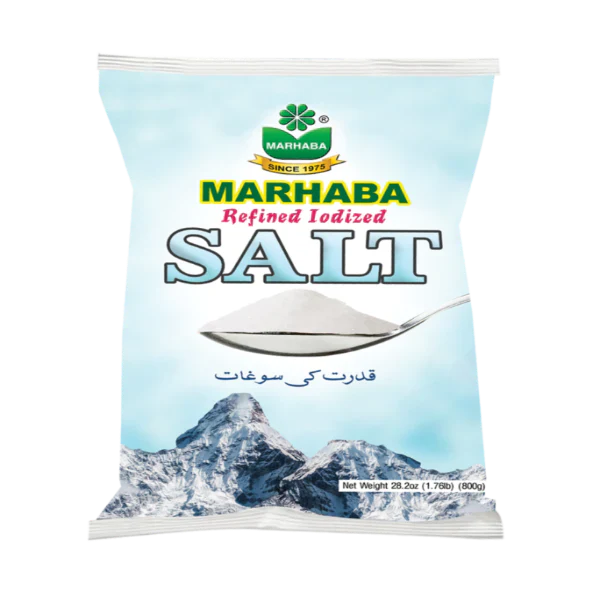 (MARHABA) IODIZE WHITE SALT 800GM