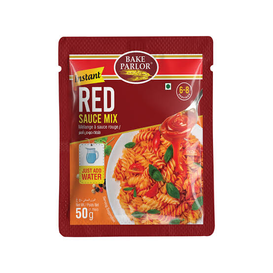 BAKE PARLOR INSTANT RED SAUCE MIX 50GM SACHET