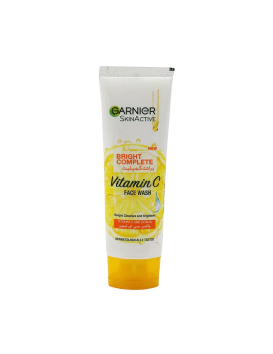 GARNIER S/A BRIGHT COMPLETE VITAMIN C FACE WASH 50