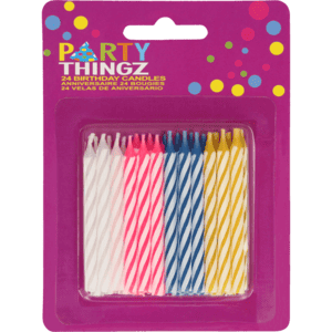 LOCAL BIRTHDAY CAKE CANDLES PACKET (SMALL)