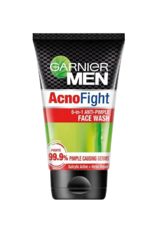 GARNIER MEN ACNO FIGHT FACE WASH (WASABI) 100ML