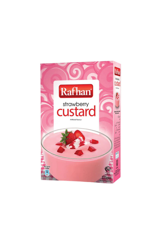RAFHAN STRAWBERRY CUSTARD  275GM