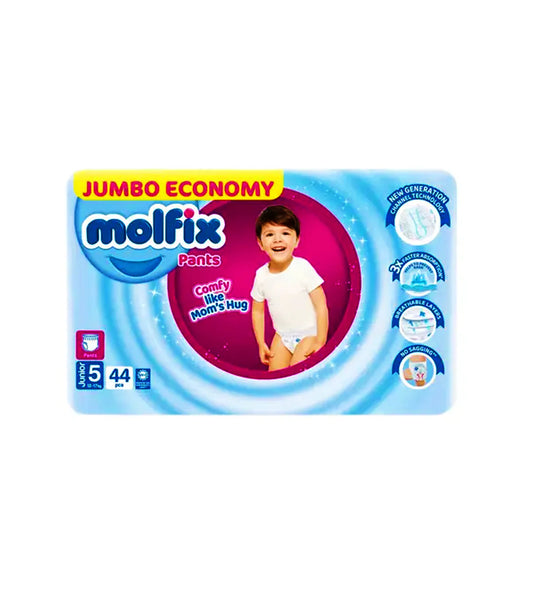(MOLFIX) PAMPER JUNIOR(5) 44PC JUMBO