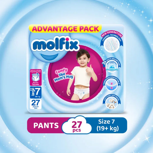 (MOLFIX) PAMPER PANT XXL(7) 27PC FRST