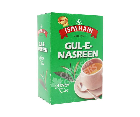 ISPAHANI GUL-E-NASREEN GREEN TEA 60GM