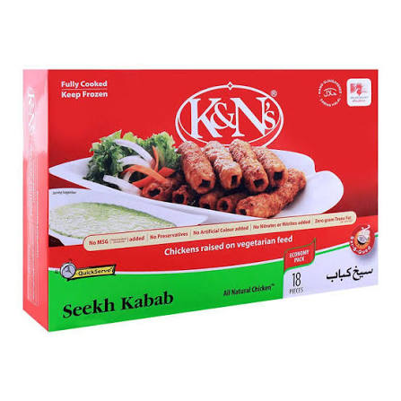 K&NS SEEKH KABAB 19PC