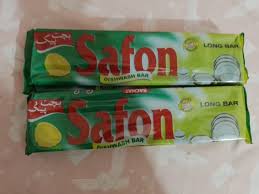 (SUFI) SAFON DISHWASH LONG BAR 520GM