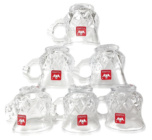 TEA CUP CRYSTAL 6 IN 1