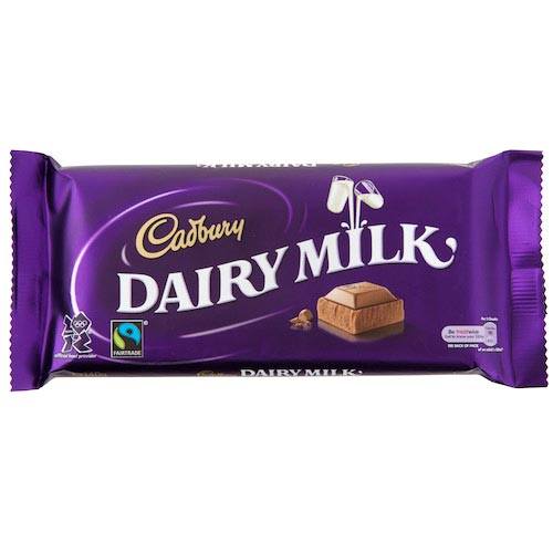 CADBWRY DAIRY MILK CHOCOLATE