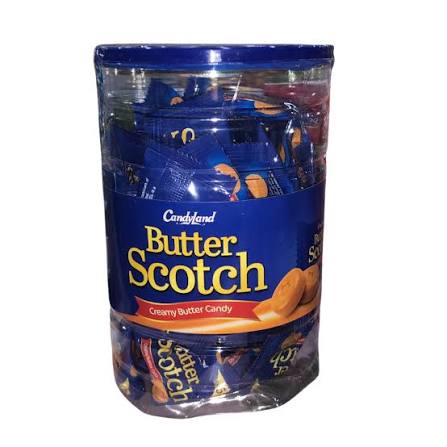 CANDYLAND BUTTER SCOTCH CANDY JAR 50PC