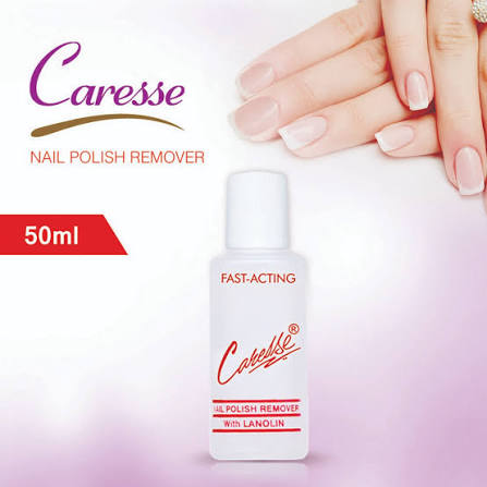 CARESSE NAIL POLISH REMOVER WITH LANOLIN 50ML