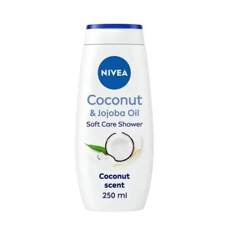 NIVEA COCONUT & JOJOBA OIL SHOWER GEL 250ML