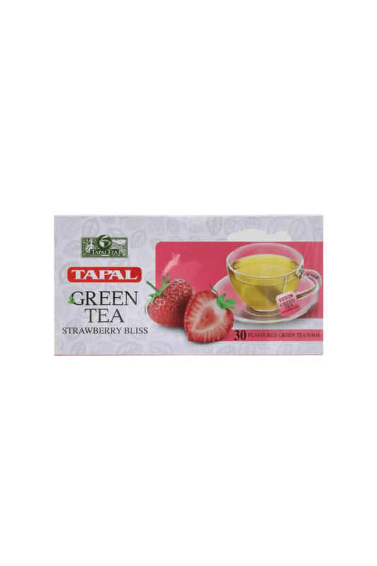 (TAPAL) GREEN TEA STRAWBERRY TEA BAG 45GM