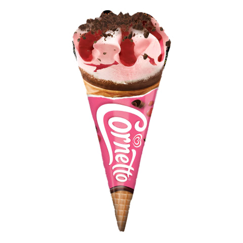 WALLS CORNETTO FLIRTY BERRY CONE 100ML