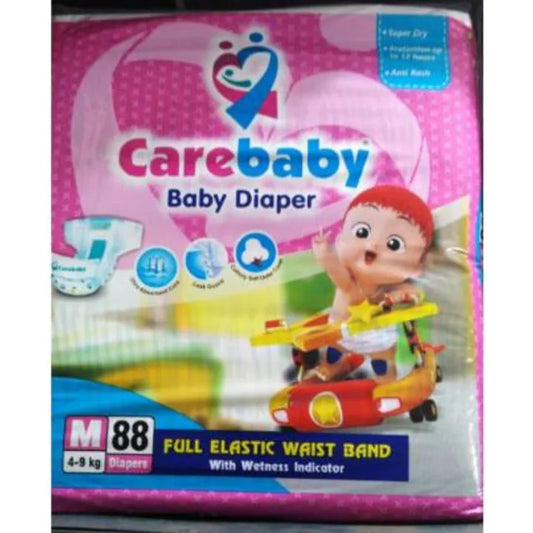 ( CARE BABY ) PAMPER JUMBO PACK MEDIUM 88PC