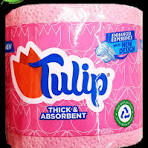 (TULIP) TISSUE ROLL PINK