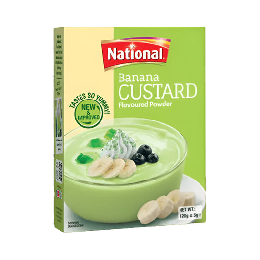 (NATIONAL) BANANA CUSTARD 120GM